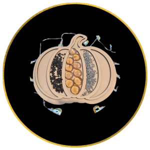 Dynia, duszek, nietoperz wysypywanka sensoryczna