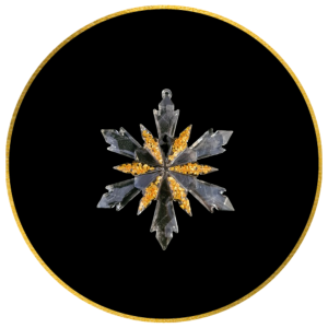 Śnieżynka Clear Gold