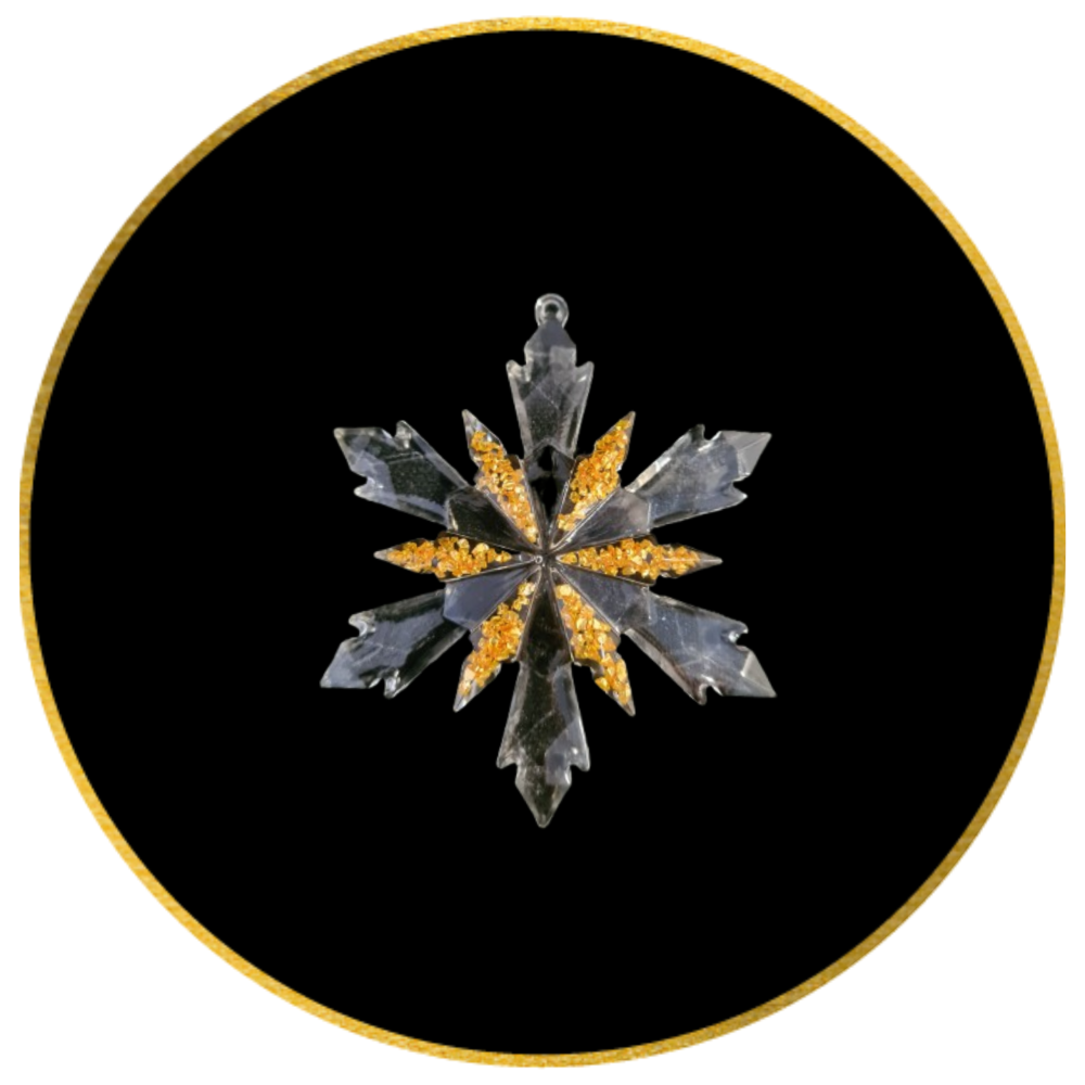 Śnieżynka Clear Gold