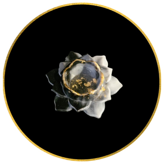 Świecznik Pearl Black