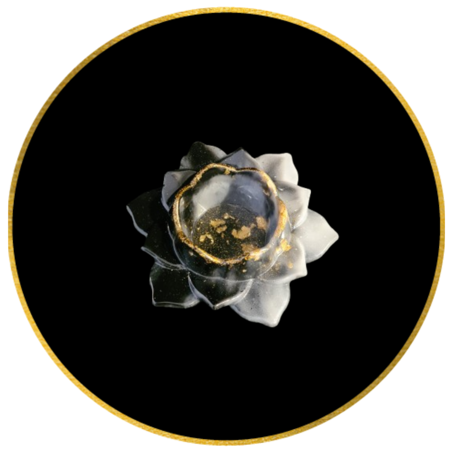 Świecznik Pearl Black